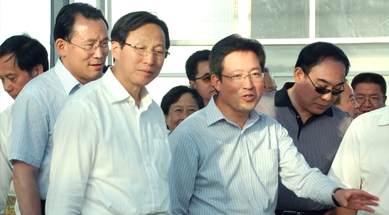 農業農村部黨組書記、部長韓長賦視察我公司